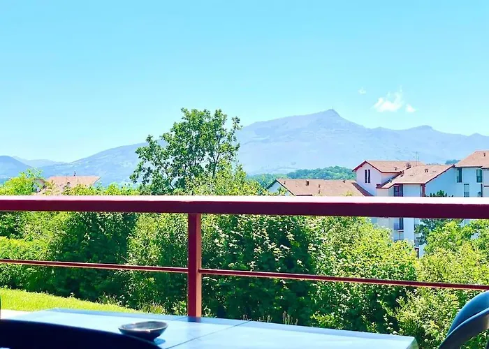 Caporizon-baillenia-t1 Vue Montagne - Piscine St Jean De Luz アパート