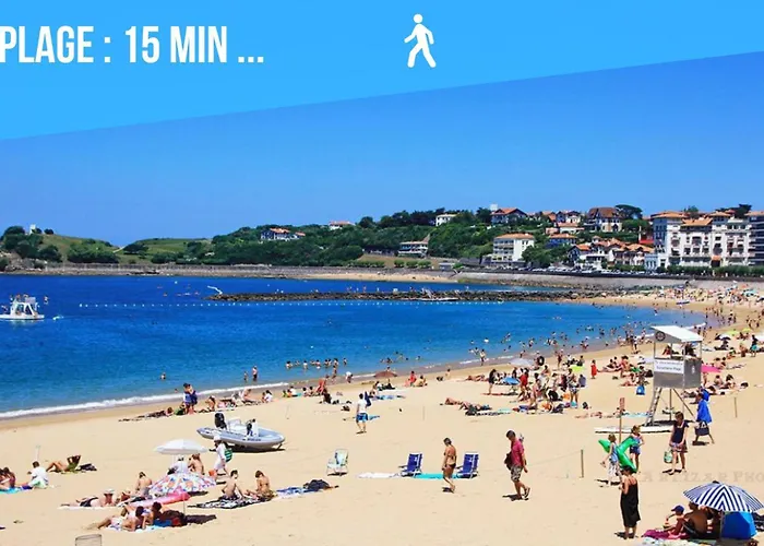Caporizon-baillenia-t1 Vue Montagne - Piscine St Jean De Luz * サン＝ジャン＝ド＝リュズ